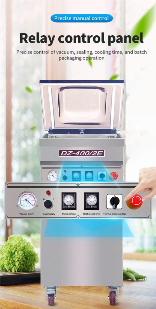 DZ-4002E Single Chamber Vacuum Packaging Machine