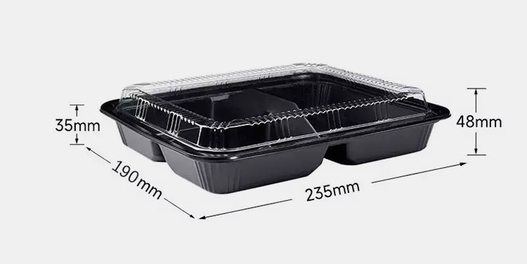 Lunch-Packaging-Tray-Sizes