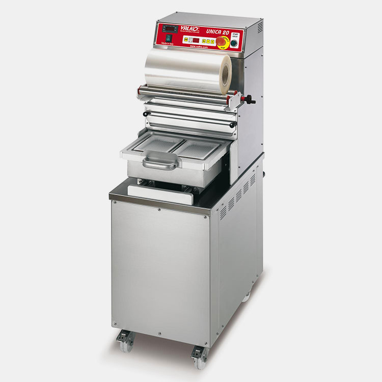 Vacuum-pack-tray-sealer