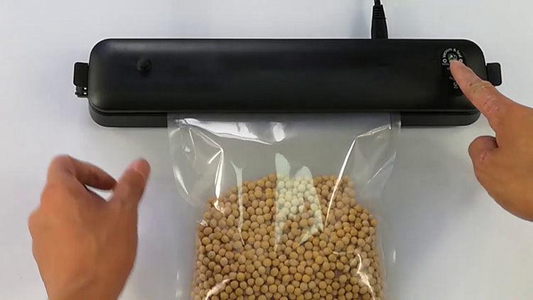 A Household Vacuum Sealer Machine