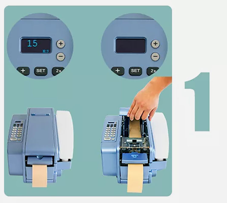 Characteristics of the Working Mode of the Tape Dispenser