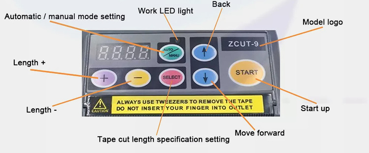 Main-Components-of-Automatic-Electronic-Tape-Dispenser3