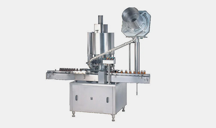 Measuring Cap Placing Machine