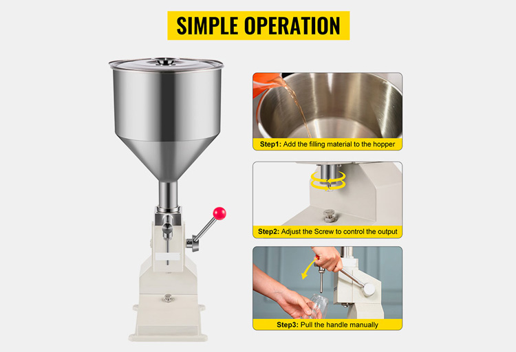 Operation Of Liquid Paste Filling Machine