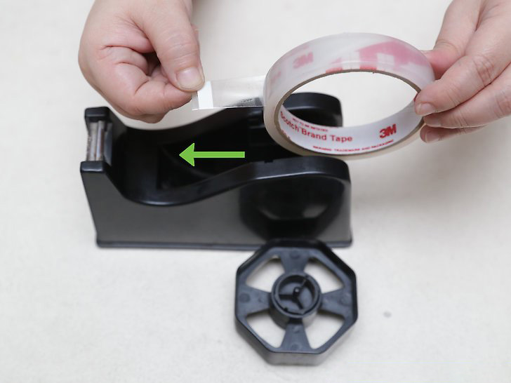 Multi-roll Semi-automatic Desk Tape Dispenser - Cut Multiple Tapes