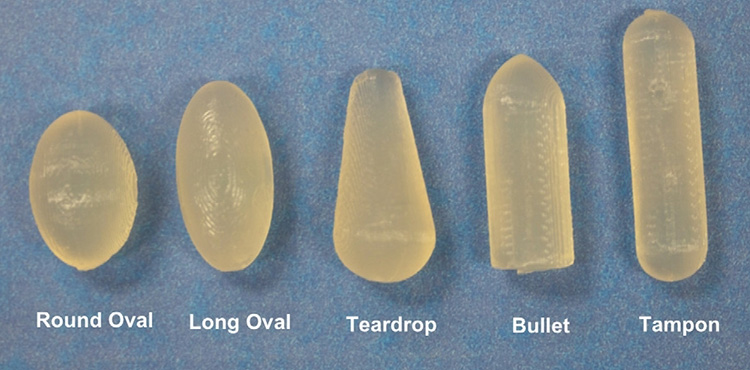 size of the suppository