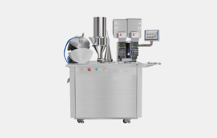 Double Head Semi-Automatic Capsule Filling Machine