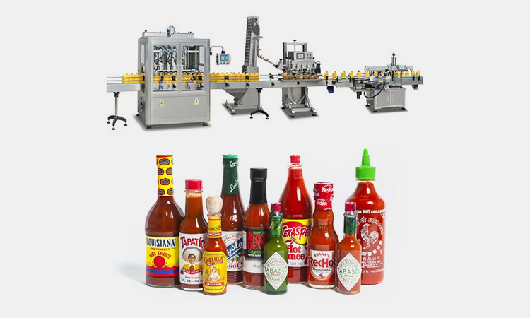 Hot-Sauce-Bottling-Machine