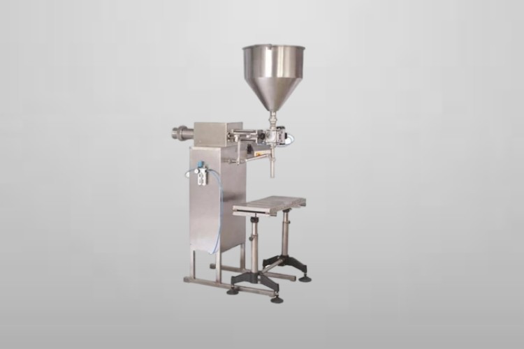 Semi-automatic lotion filling machine