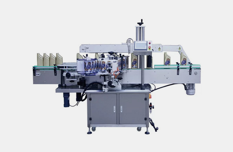 Bottle Labeling Machine Work