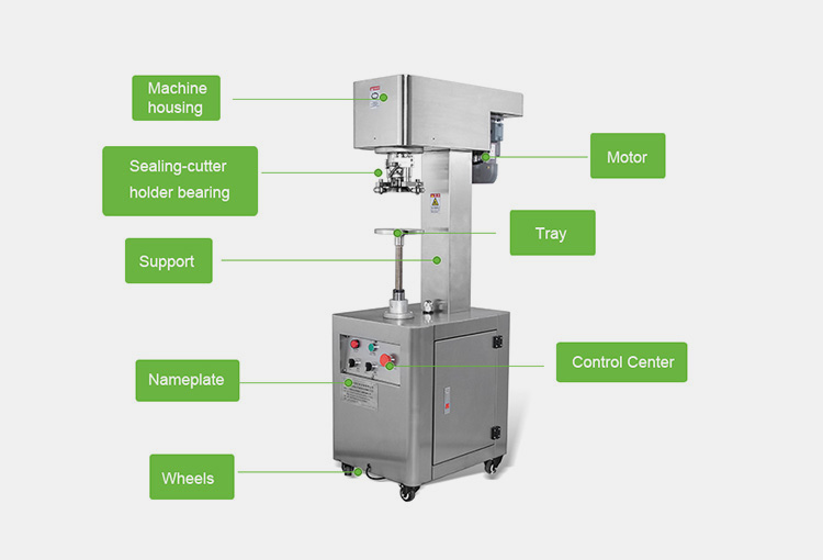 Components Of A Soda Can Sealer