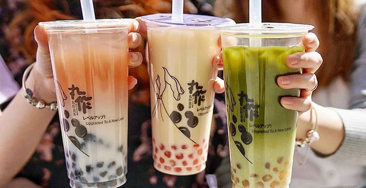 Custom Printed PP Plastic Sealing Cups  Bubble Tea Boba Cups – Carryout  Supplies