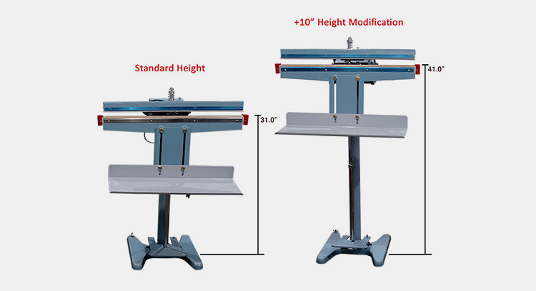 Pedal Sealing Machine Have Adjustable Settings