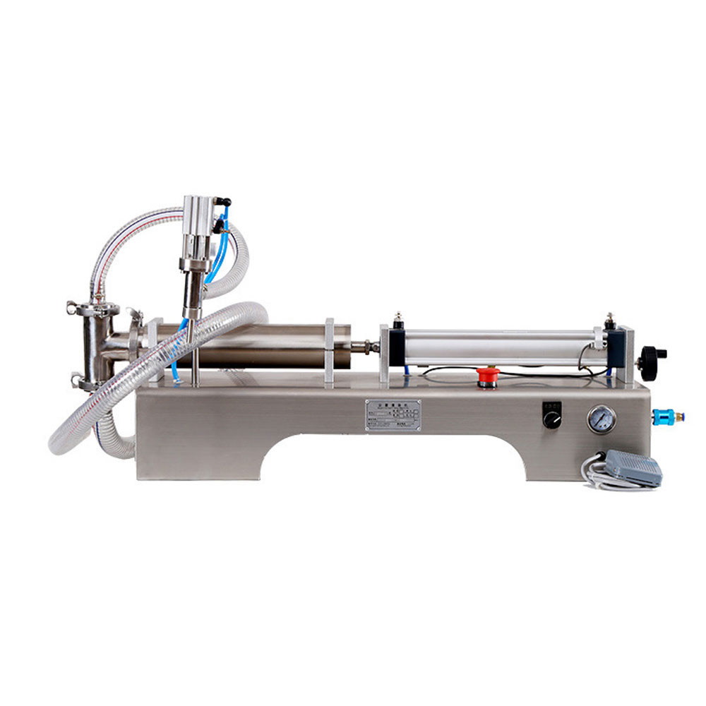 5-5000 ml Semi-automatic Pneumatic Quantitative Filling Machine For Cosmetics Oil Alcohol Washing Supplies