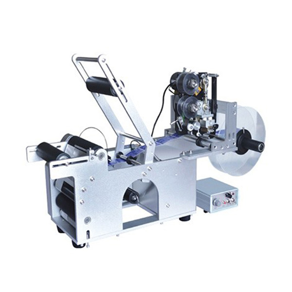 MT-50D Semi-automatic Plastic Round Bottle Labeling Machine With Coder