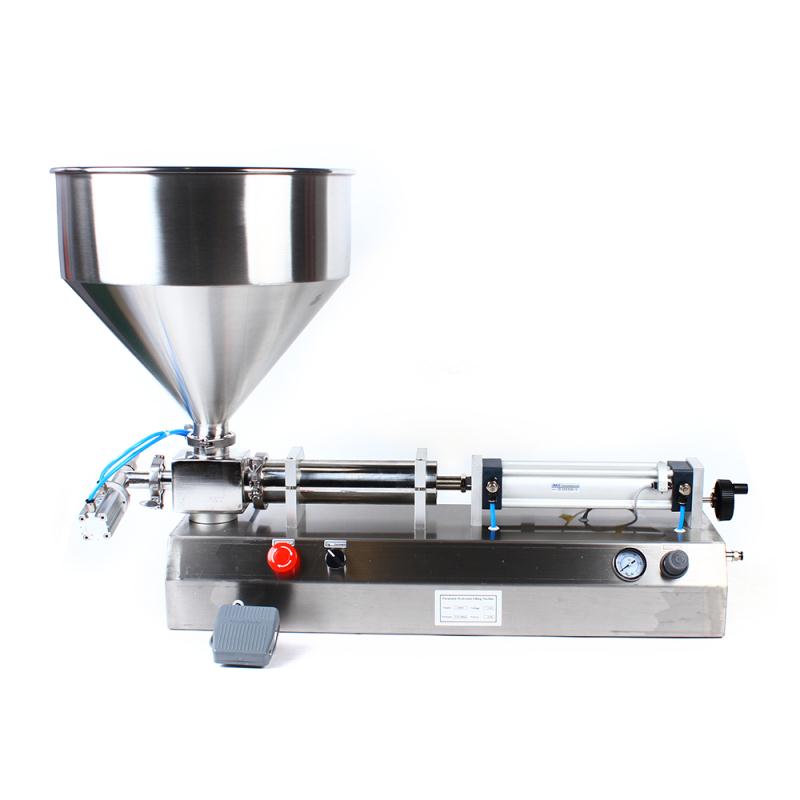 Semi-automatic Pneumatic Quantitative Cream Liquid Paste Filling Machine For Shampoo Gel Water Wine Milk Juice Vinegar Oil Detergent