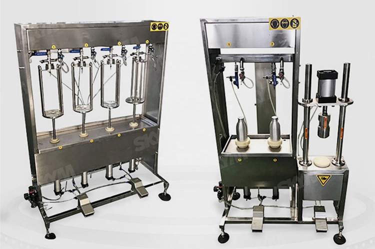 Semi-Automatic Glass Bottling Machine