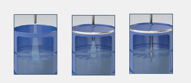 Above-Product Surface Filling