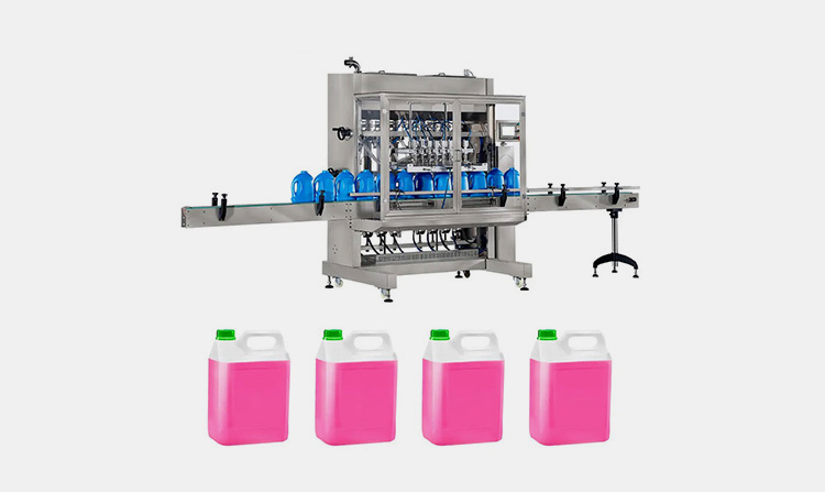 Jerrycan Shampoo Filling Machine