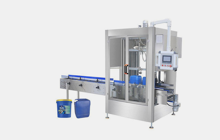 Bucket Lubricant Oil Filling Machine