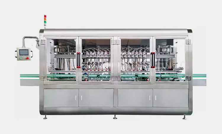 Overflow Automatic Liquid Filling Line