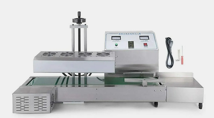 Continuous Induction Cap Sealing Machine