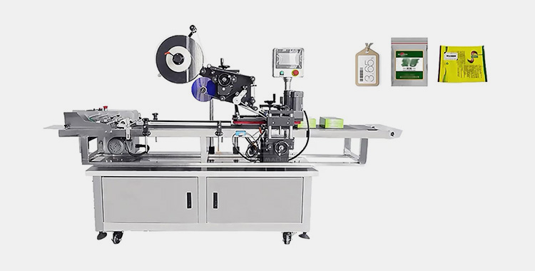 Pouch Sticker Labeling Machine