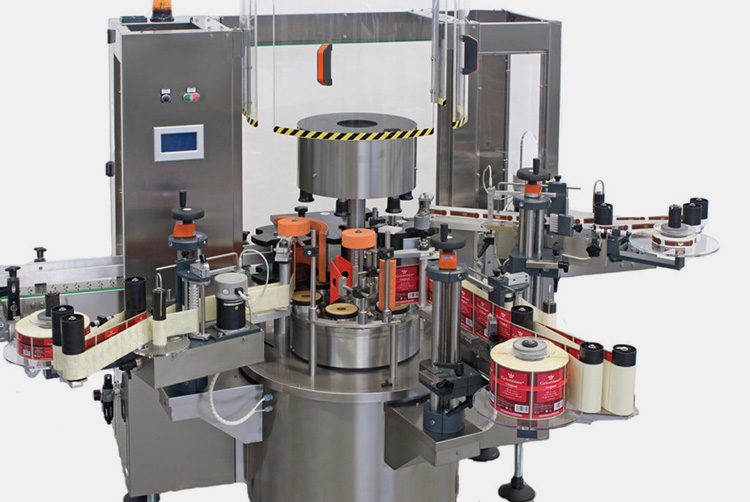 Rotary Sticker Labeling Machine