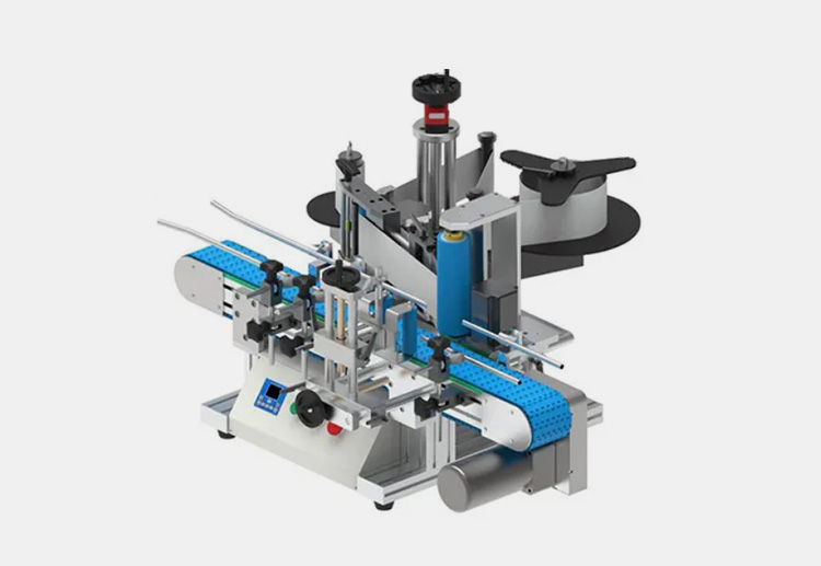 Semi-automatic Sticker Labeling Machine