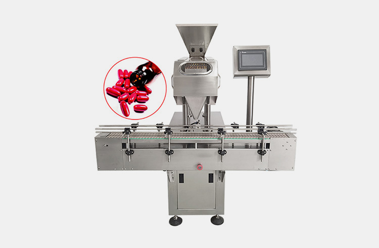 Single Head Tablet Counting and Filling Machine