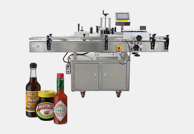 Wrap-Around Jar Labeling Machine