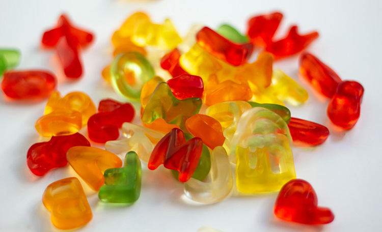 Gummy Alphabets and Numbers