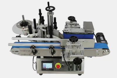 Semi-automatic Labeling Machine for Bottles