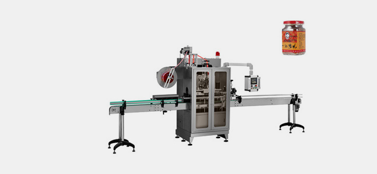 Square Bottle Shrink Sleeve Labeling Machine