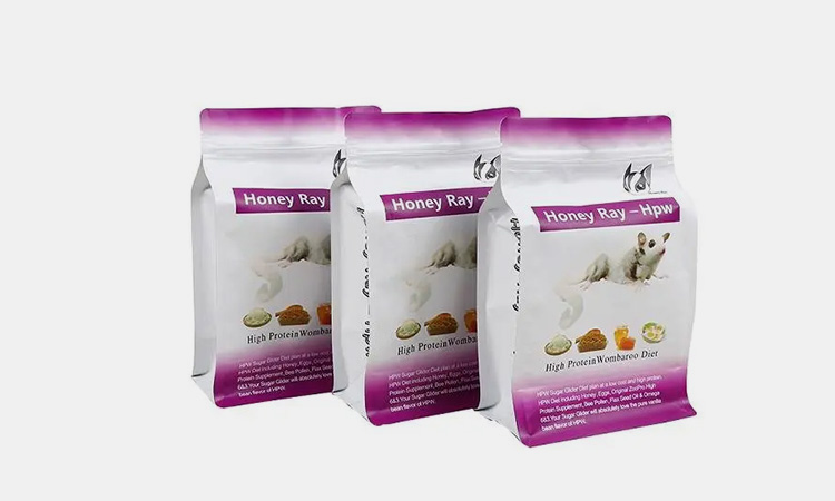 Standard Dog Food Packaging Bag Size