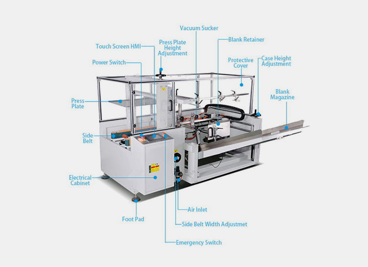 Structure Of A Case Erector