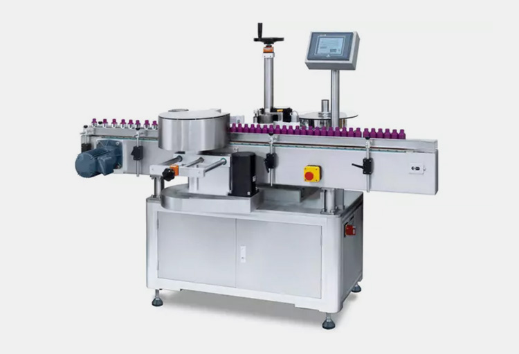 Wrap-Around Plastic Bottle Labeling Machine