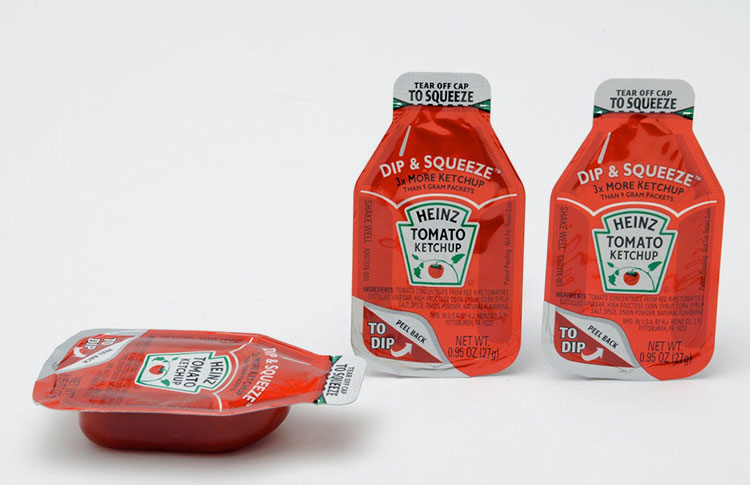 Bottle-Shape-Ketchup-Pouches