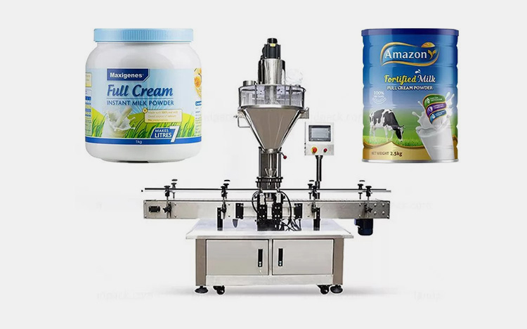 Canned Packaging Powder Filling Machine