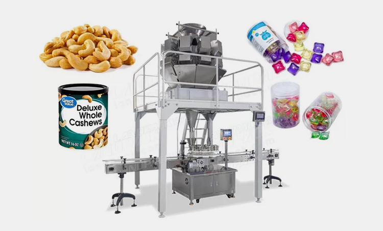 Dog Treats Weighing and Filling Machine