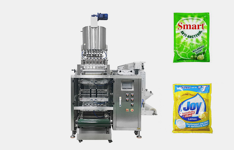 Four-Side Sealed Pouches Detergent Packaging