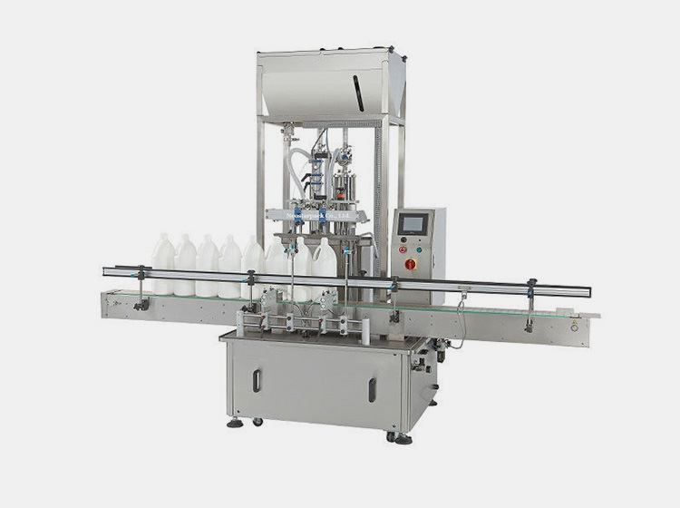 Liquid Detergent Packaging- Piston Filler