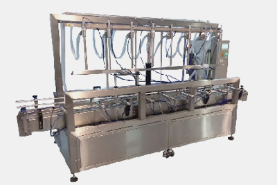 Net weigh bleach filling machine