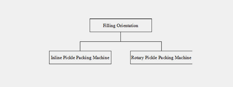 Pickle Packing Machine- Based on Filling Orientation