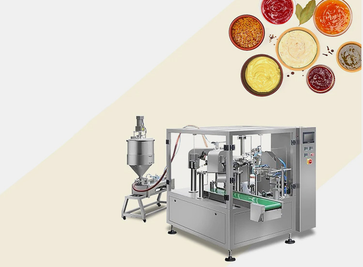 Pre-Made Pouch Mayo Packaging Machine