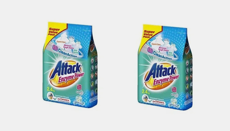 Side Gusset Pouches Detergent Packaging