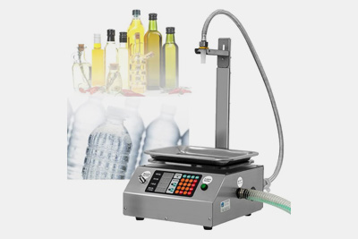 Small bleach filling machine