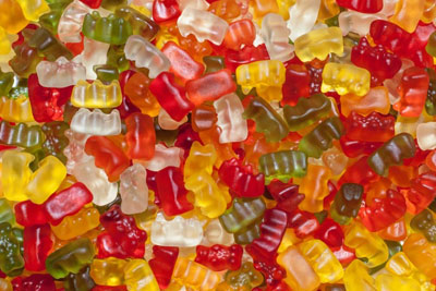Sticking of Gummies Together