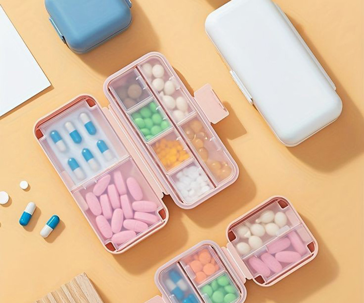 Tablets Compartment Boxes
