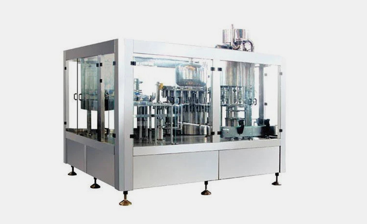 Vacuum and Pressure Fruit Juice Filling Machine